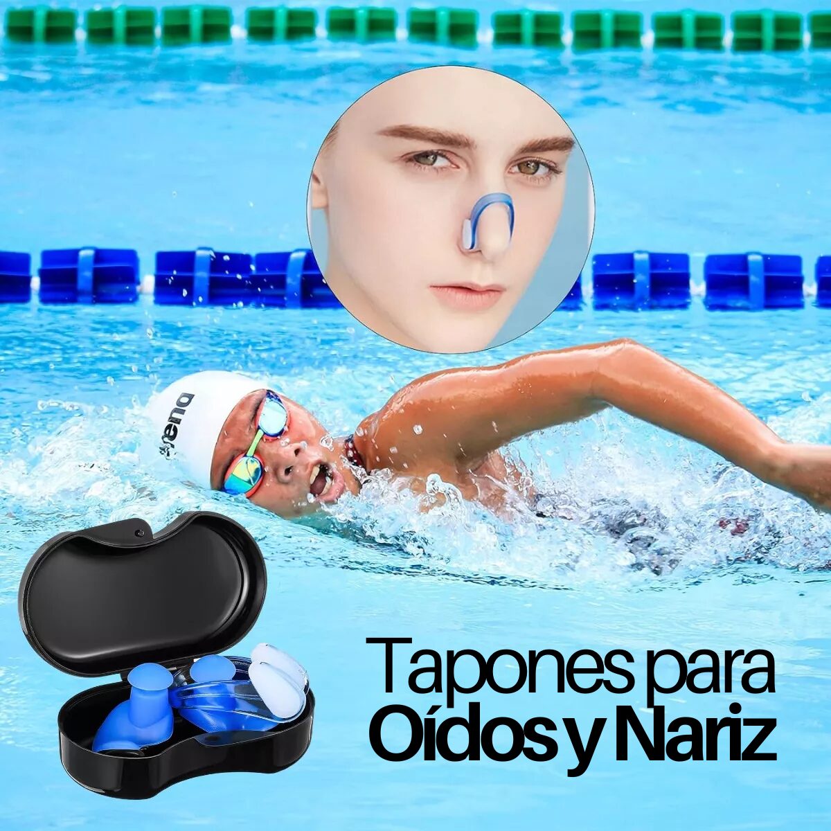 reutilizable de silicona oreja , anti-ronquidos con anti-ruido Tapones para  los oídos , insonorizado con cancelación de ruido nadar aprendiendo con de  dormir Tapones para los oídos, Moda de Mujer