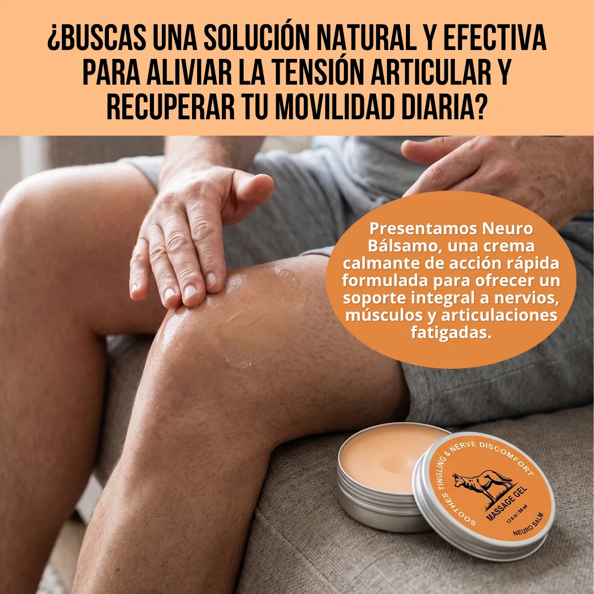 Bálsamo Relajante Cuidado Corporal Pomada Masaje Refrescante - Imagen 5