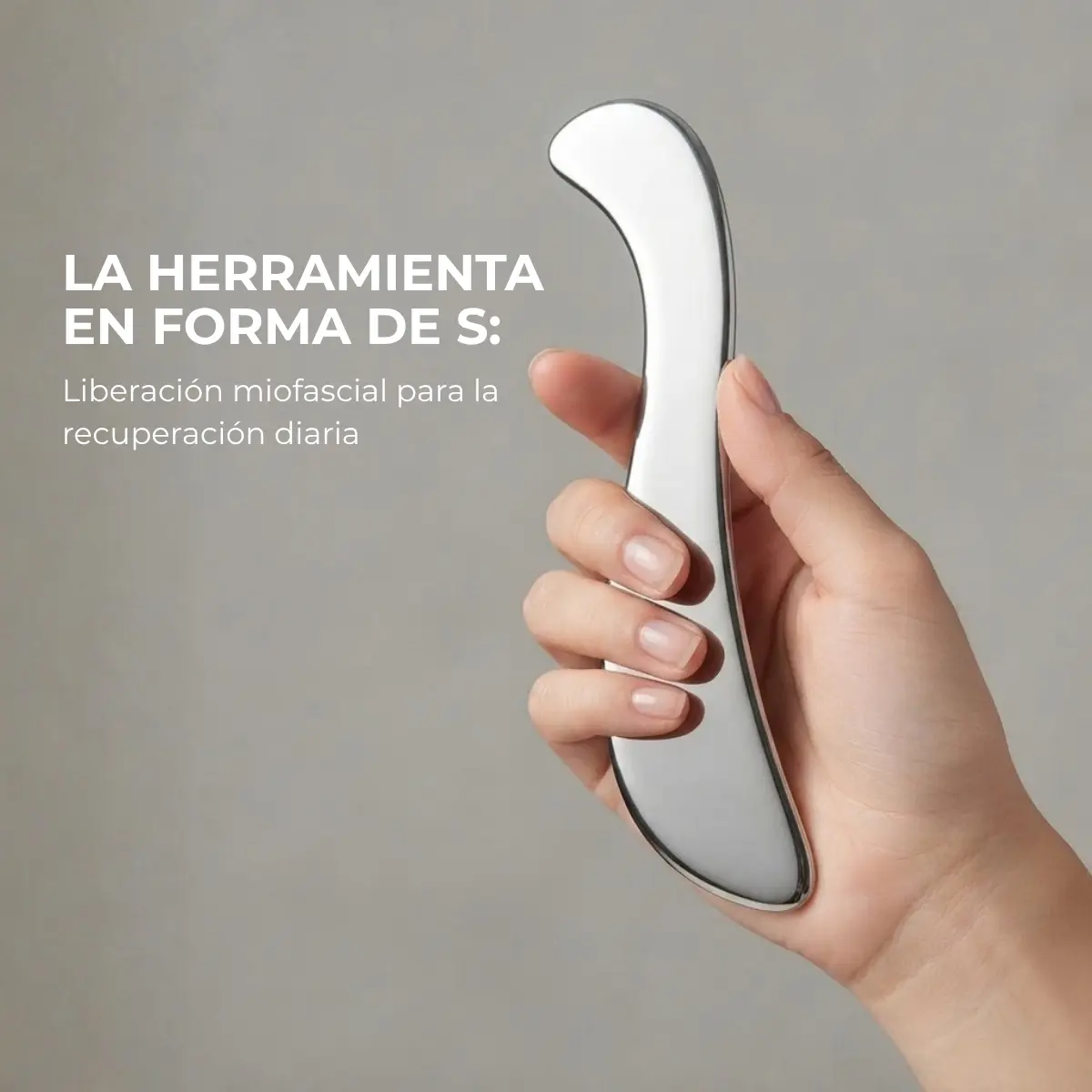 Gua Sha Corporal De Acero Inoxidable Raspador Muscular Para Masaje - Imagen 4
