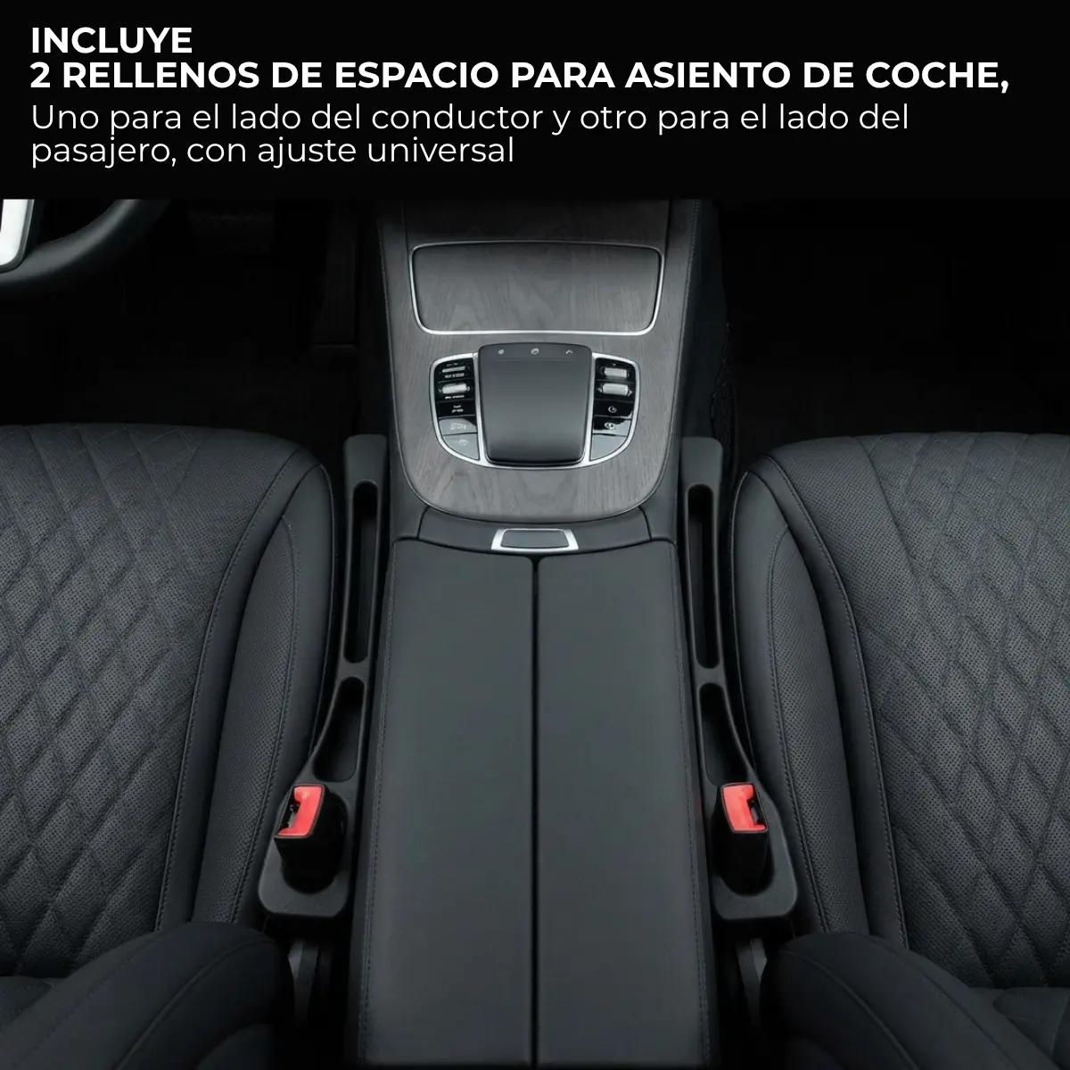 Relleno Hueco Asiento Coche Organizador Consola Central - Imagen 4