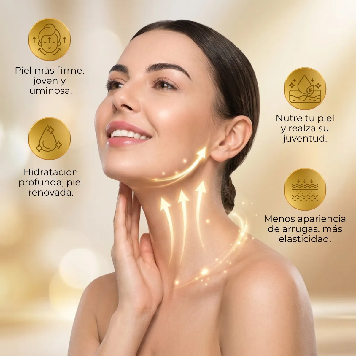Crema en Barra para Rostro y Cuello con Retinol, Colágeno y Ácido Hialurónico - Imagen 6