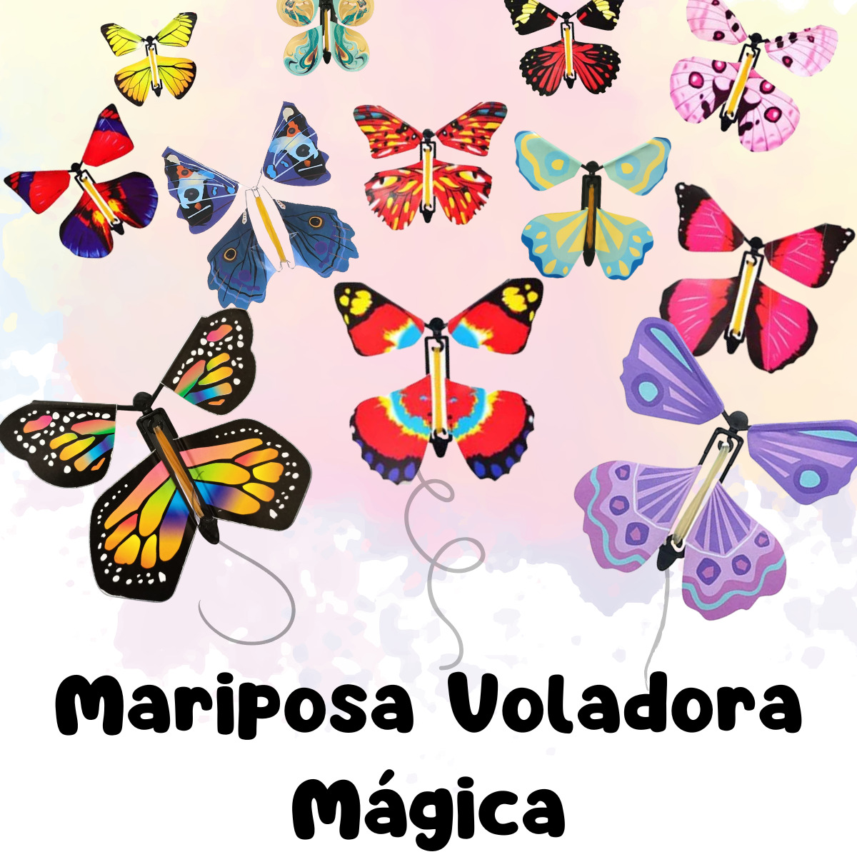 Mariposa Voladora Mágica para Regal Libro Tarjetas 1 pieza