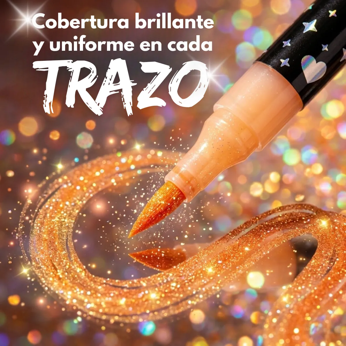 Juego De 36 Rotuladores Bicolor Con Purpurina - Imagen 6