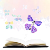 Mariposas Voladoras Mágicas Regal Libro Tarjetas 1pz - VERALY