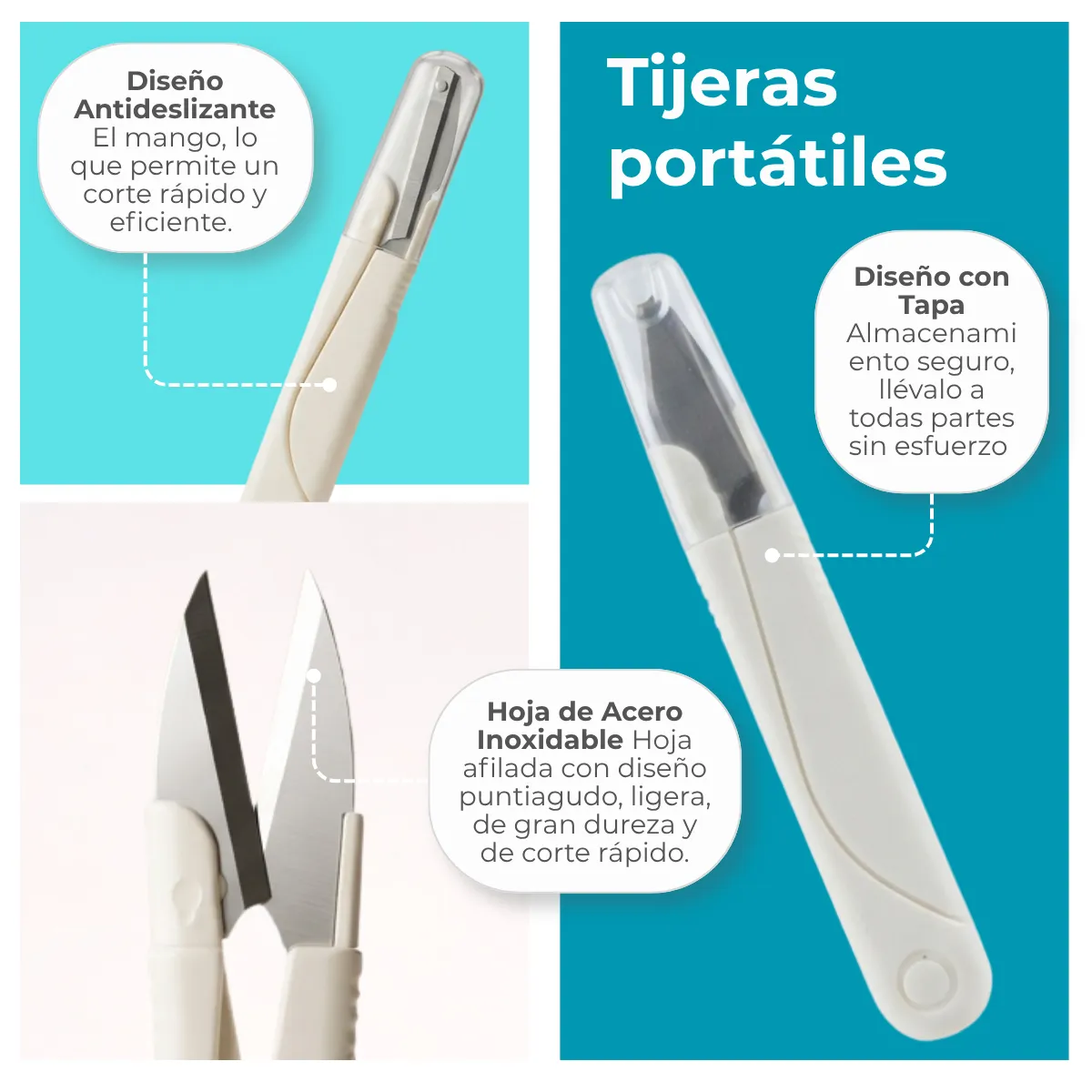 Kit 5 Rollos Cinta para Dobladillo para Planchar + Tijeras portátiles - Imagen 8