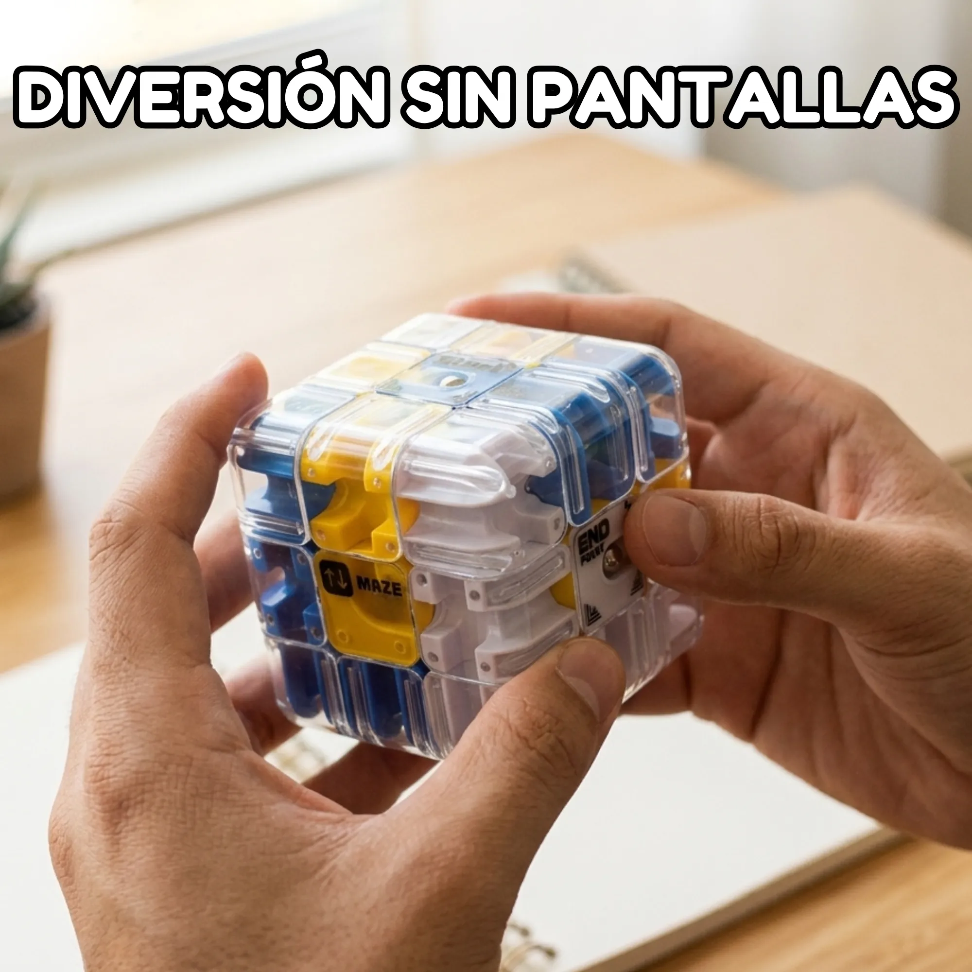 Cubo Mágico Laberinto 3D Juego de Ingenio Mental - Imagen 7