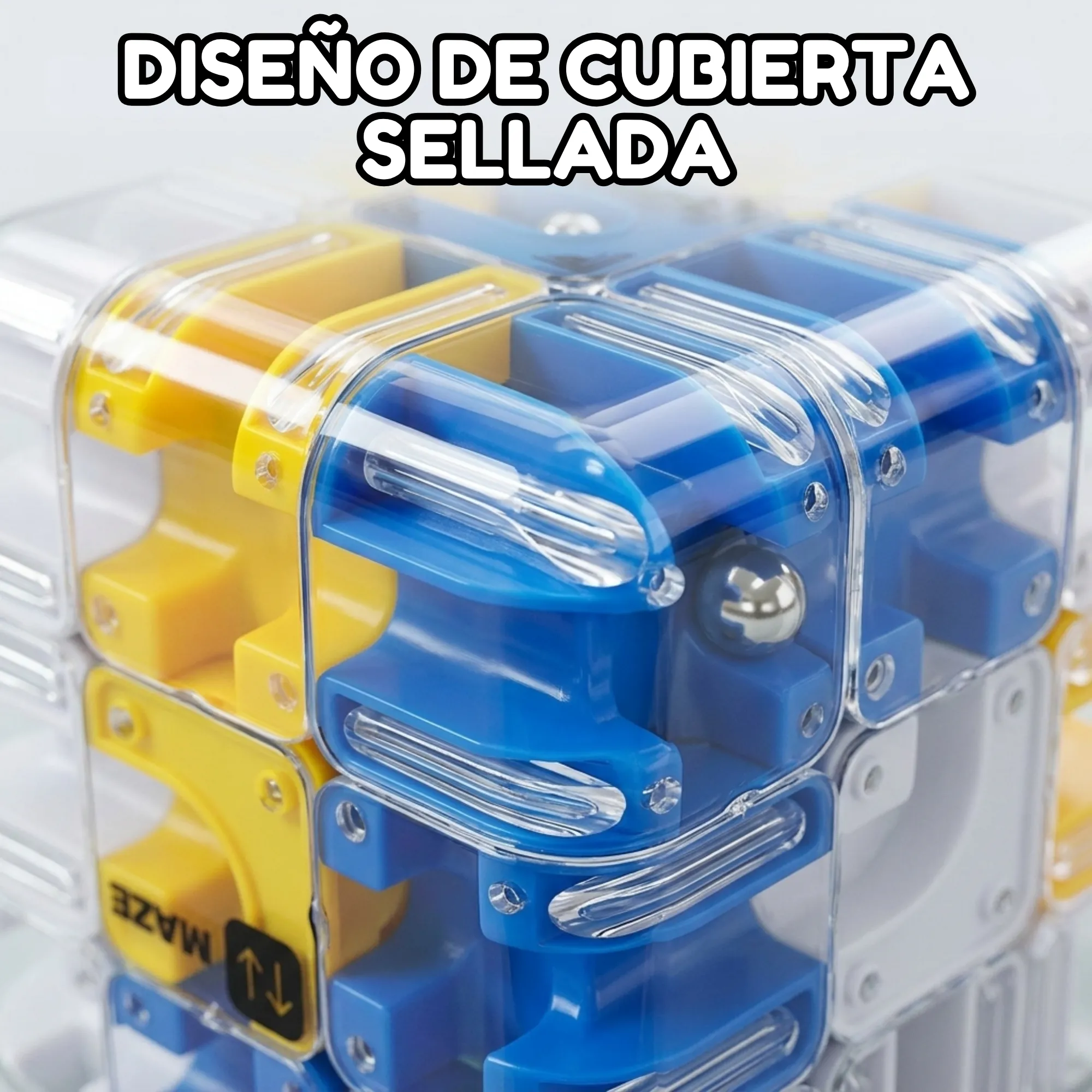 Cubo Mágico Laberinto 3D Juego de Ingenio Mental - Imagen 8