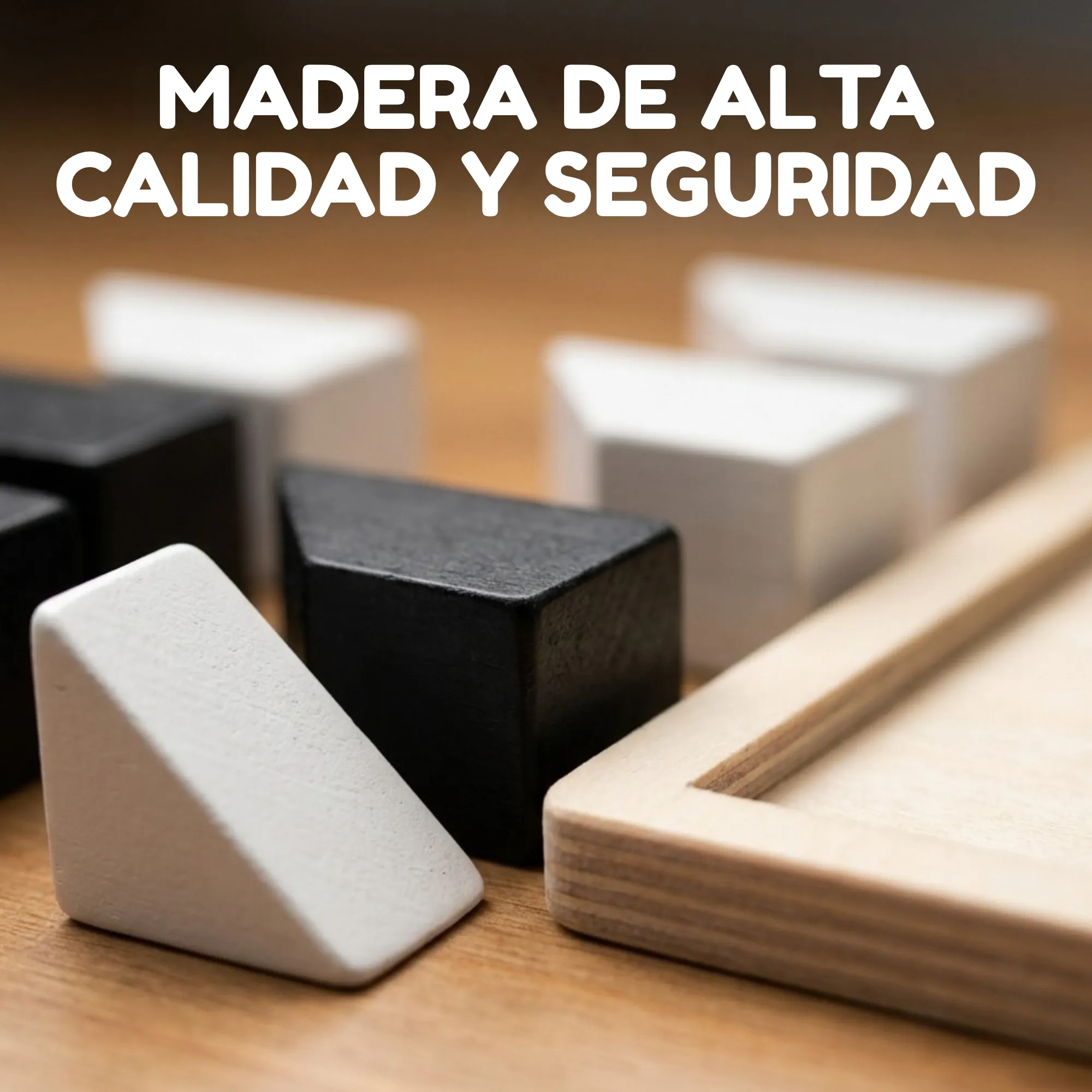 Rompecabezas Bloques Ocultos de Madera Juego Lógico - Imagen 8