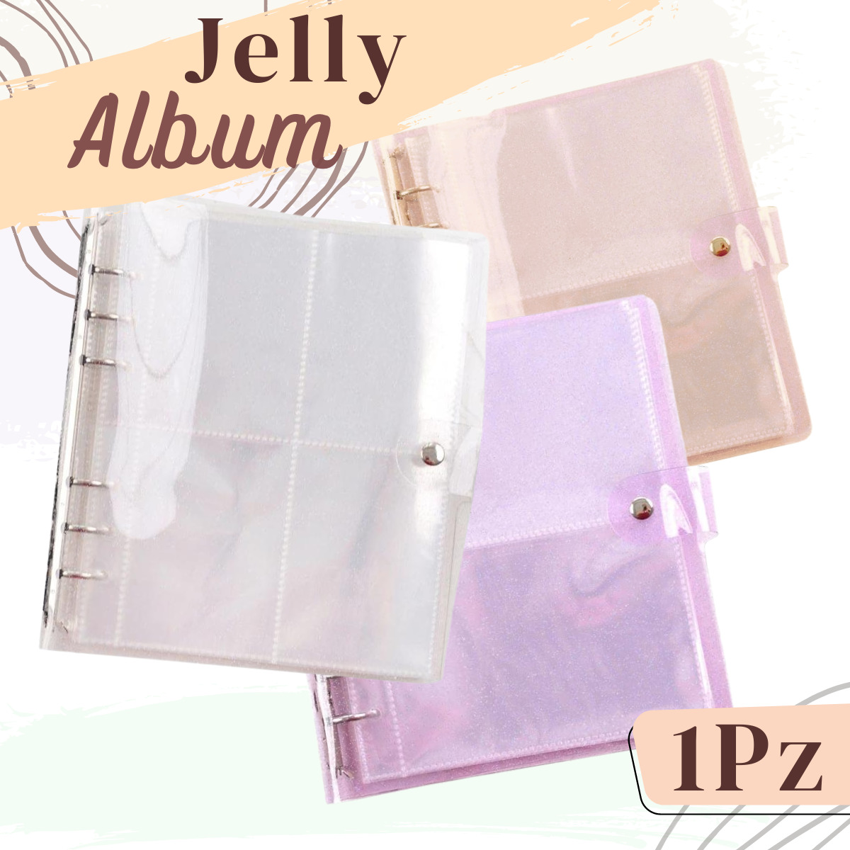 Jelly Álbum Para 200 Photocards Carpeta De Colección Kpop