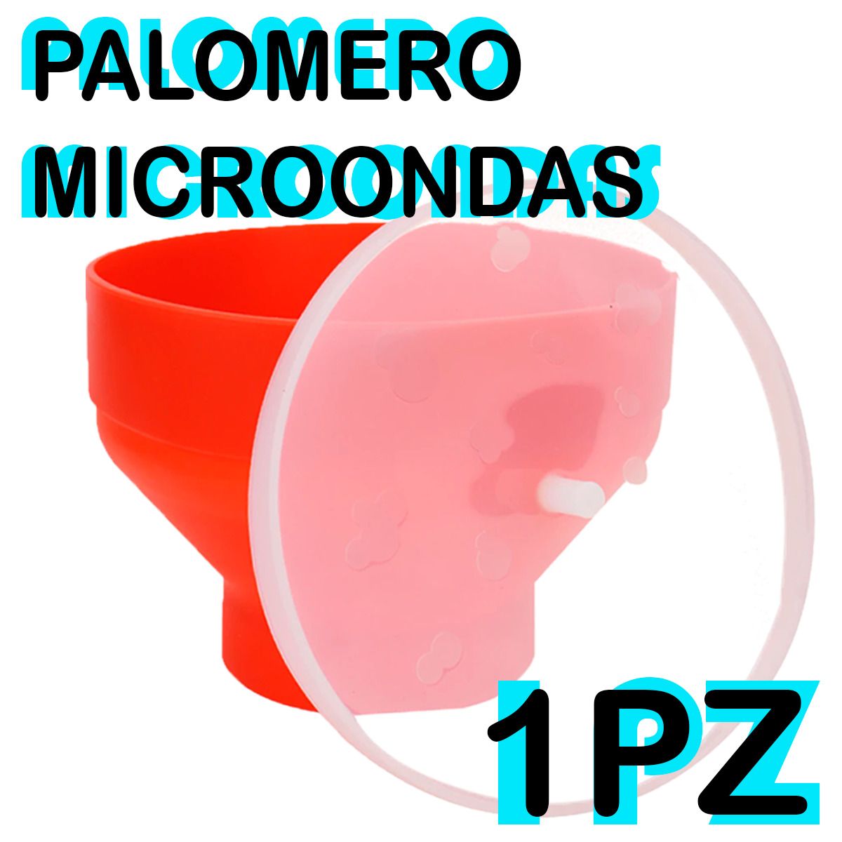 Microondas Palomitas De Maíz Tazón Plegable De Silicona