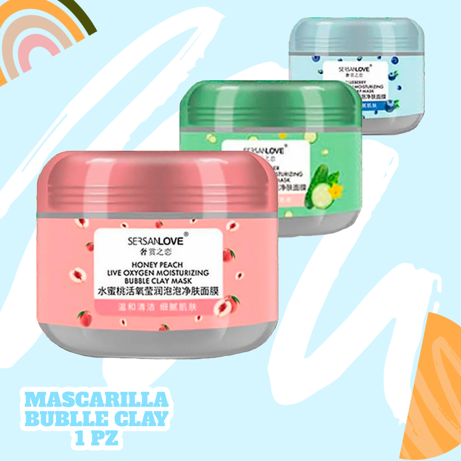 Mascarilla Carbonatada Bubble Clay Mask Skin Cleanser