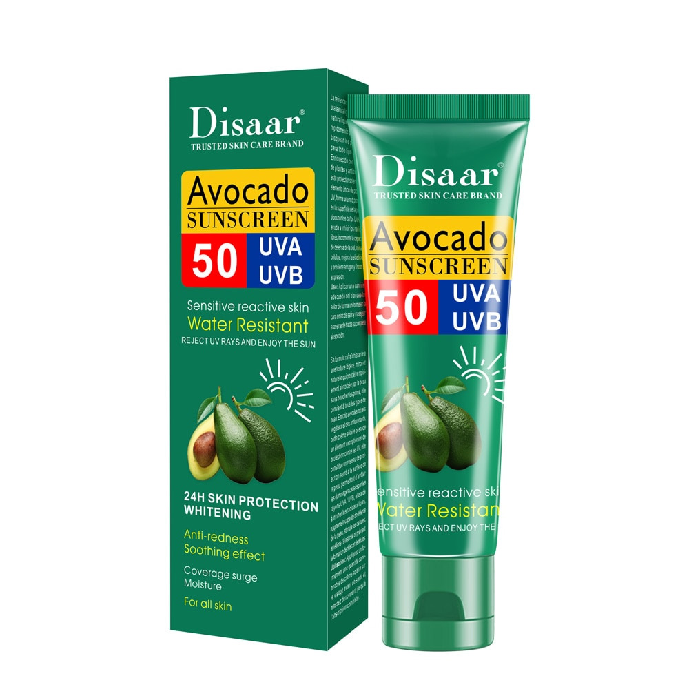 Protector Solar 50 Avocado Sunscreen Protege La Piel Disaar